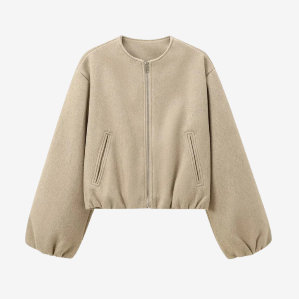 NOMU | Women’s Zippered Bomber Jacket