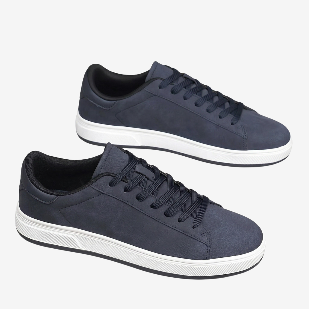 NOMU | Men’s Minimalist Lace Up Casual Sneakers