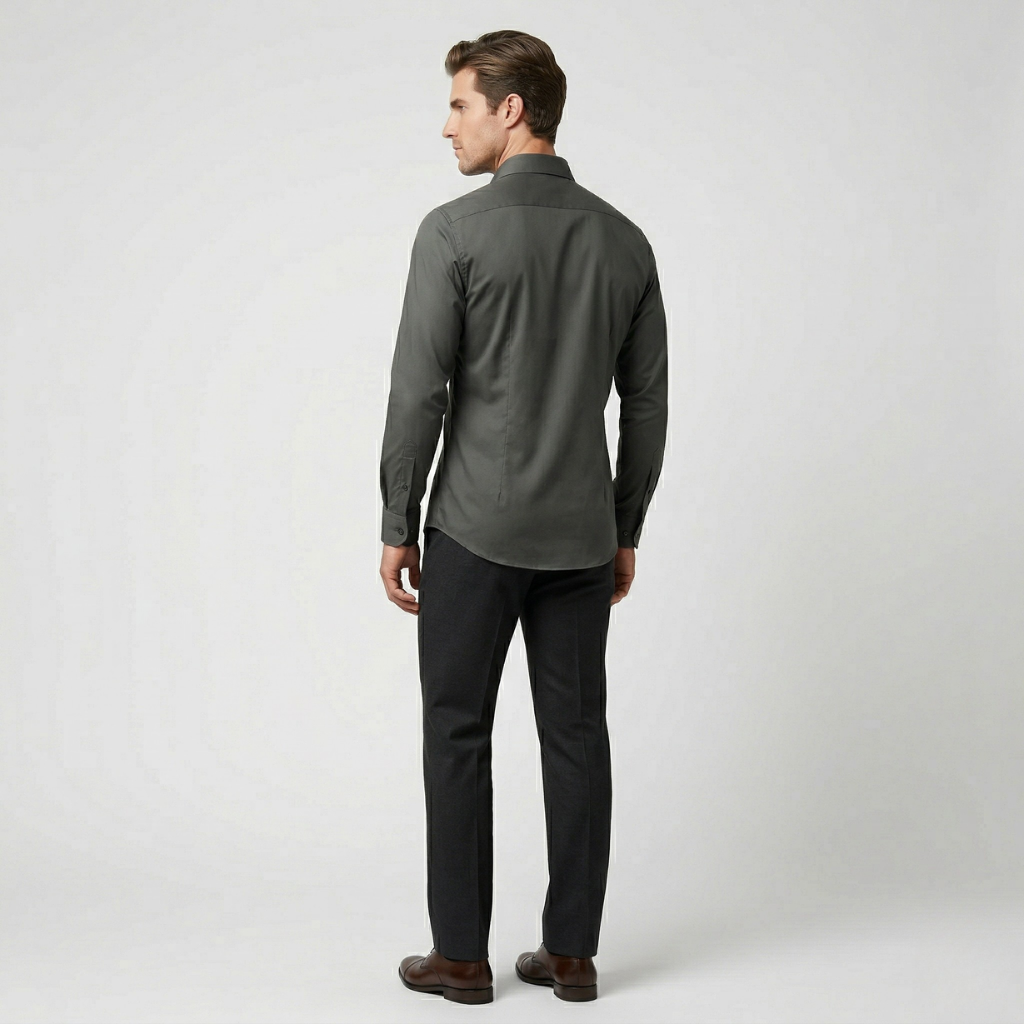 NOMU | Men’s Slim-Fit Button-Down Shirt