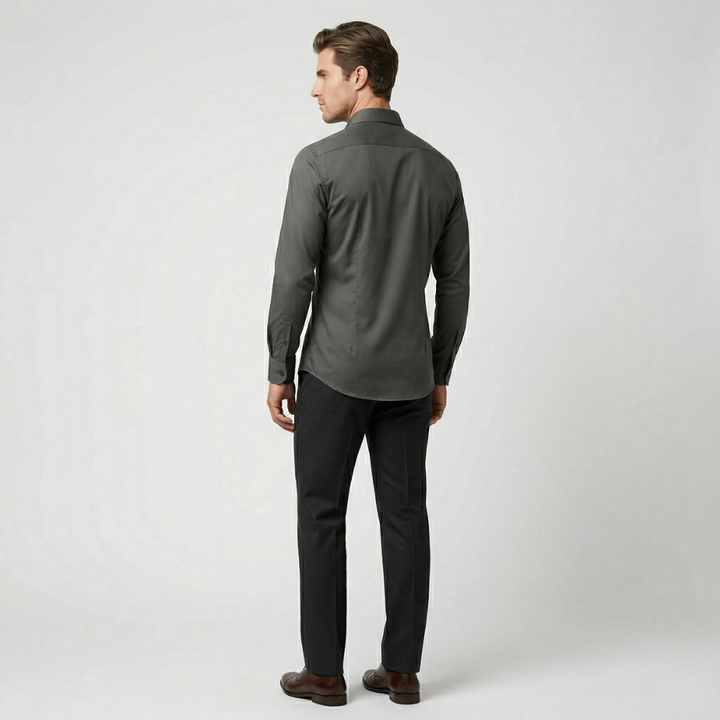 NOMU | Men’s Slim-Fit Button-Down Shirt