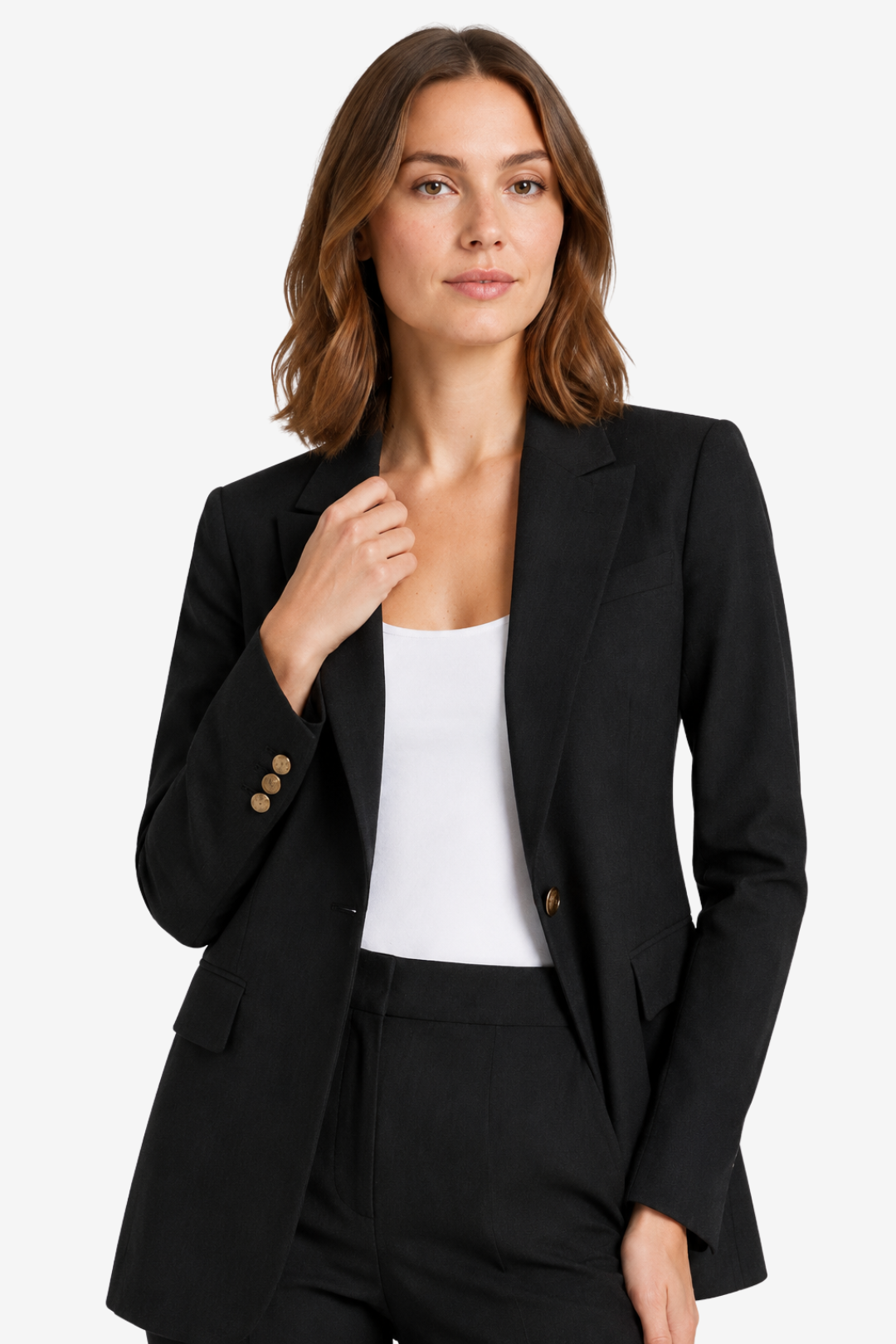 NOMU | Women's Tailored Blazer & Straight-Leg Trouser Set – Minimalist Power Suit Co-Ord