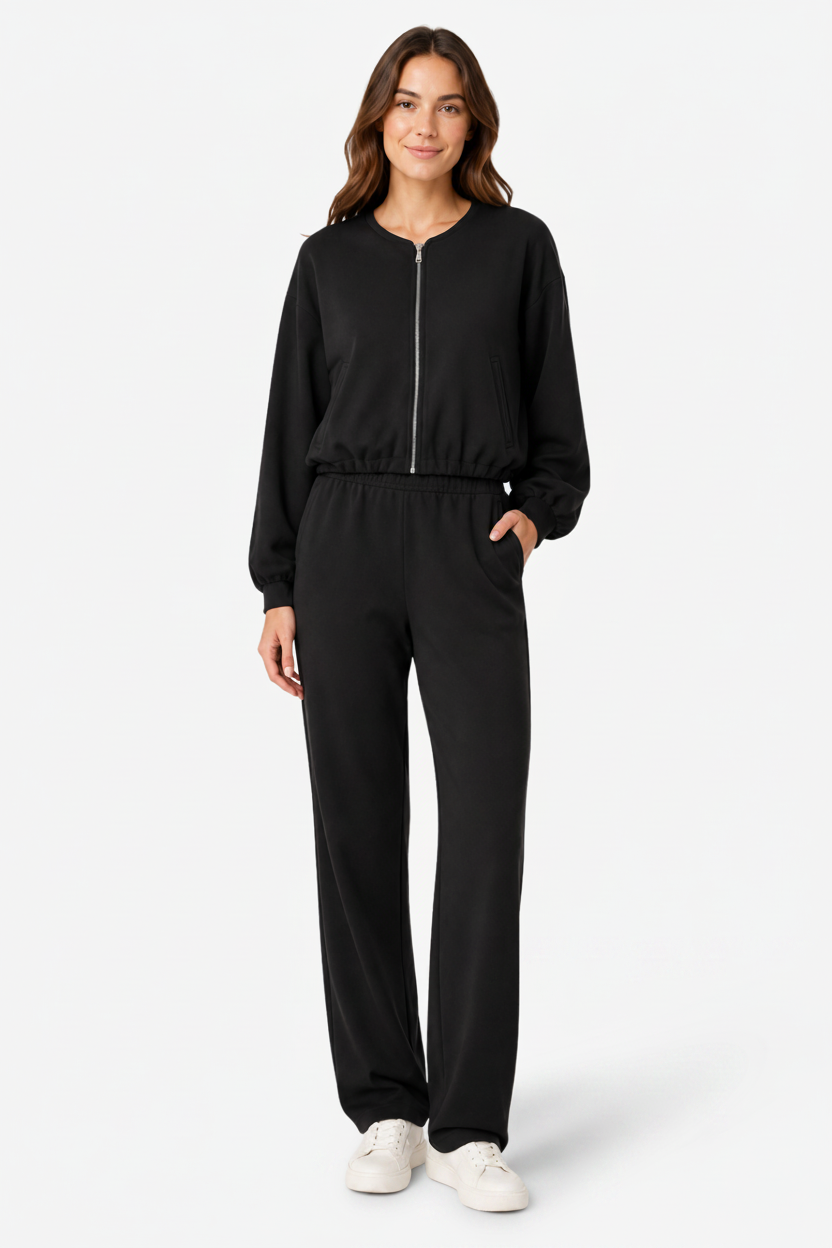 NOMU | Women’s Zippered Bomber Jacket