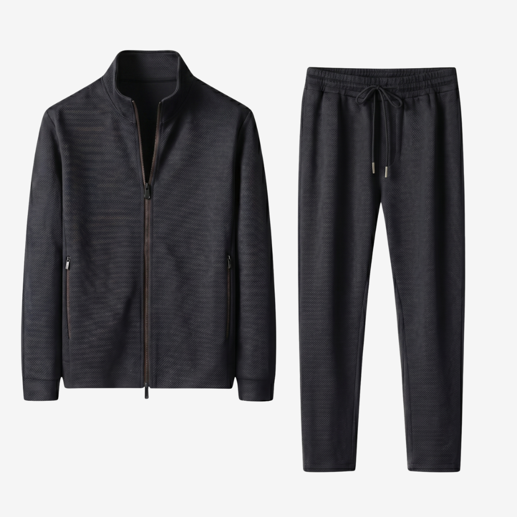 NOMU | Men’s Casual Zip Up Tracksuit Set