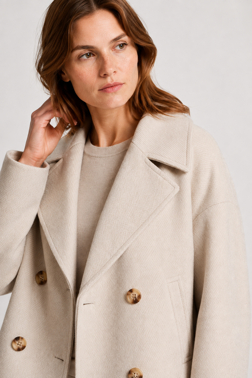 NOMU | Women’s Double Breasted Coat