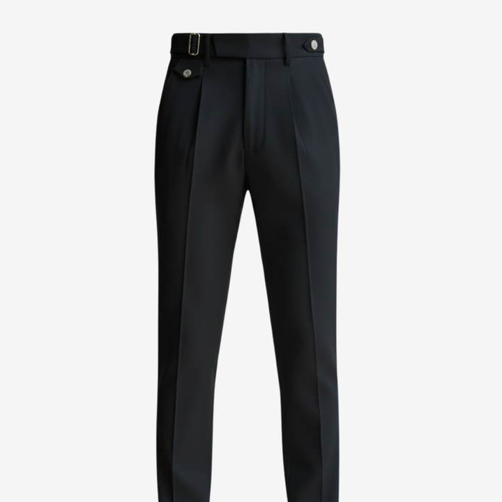 NOMU | Men's Slim Fit Ankle Dress Trousers – Modern Tailored Formal Pants