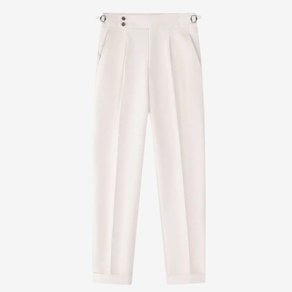 NOMU | Men’s High Waist Formal Dress Trousers