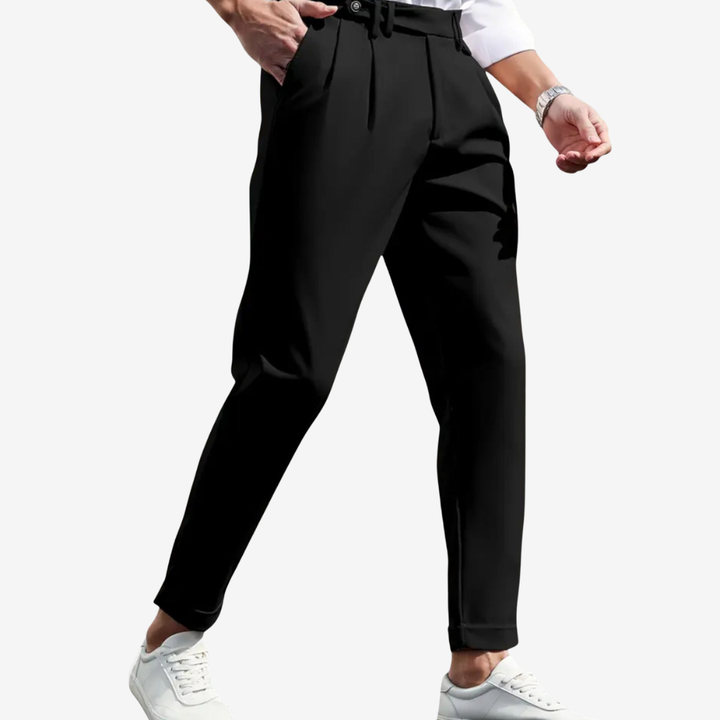 NOMU | Men’s Slim Fit Casual Suit Trousers
