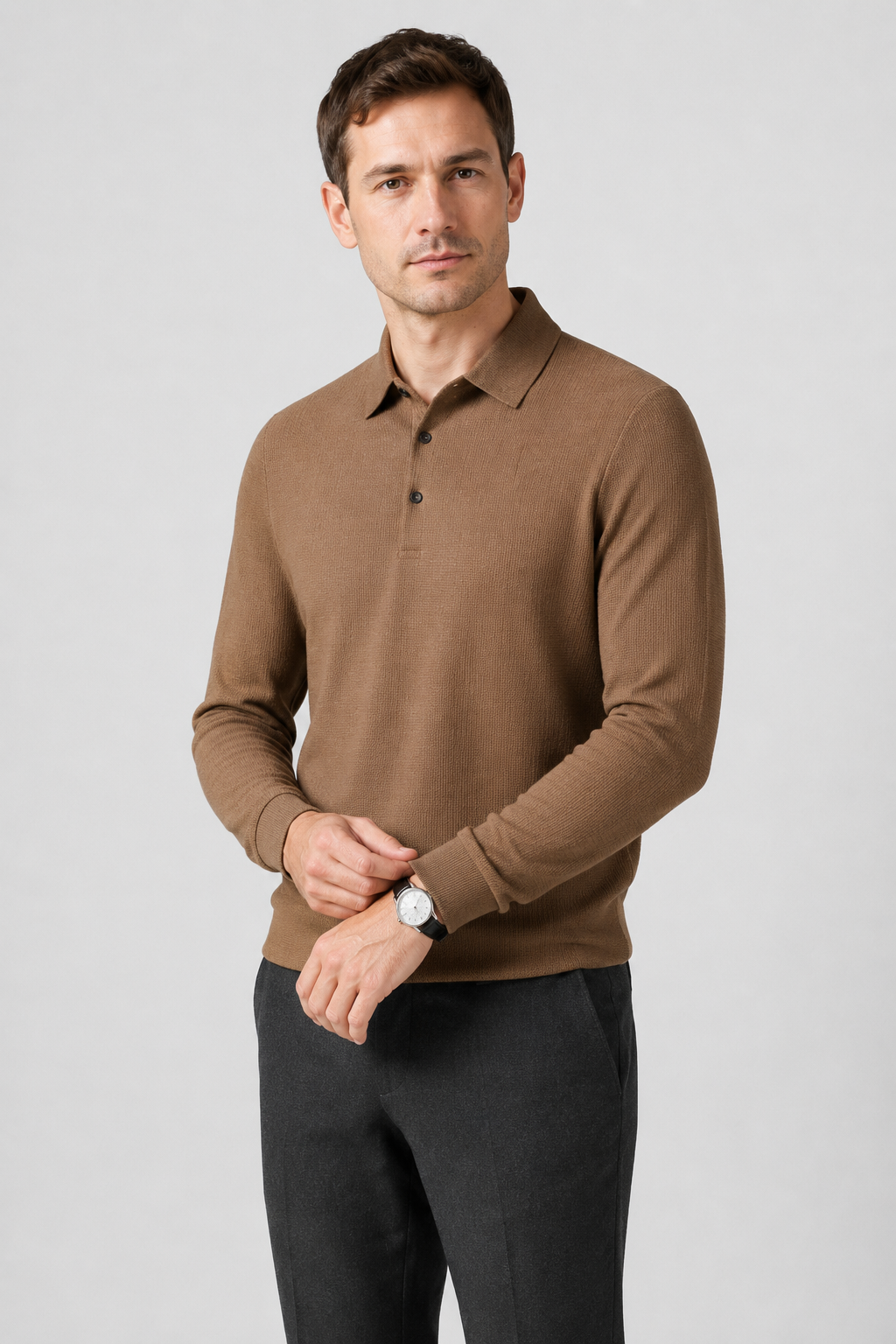 NOMU | Men’s Knitted Business Polo