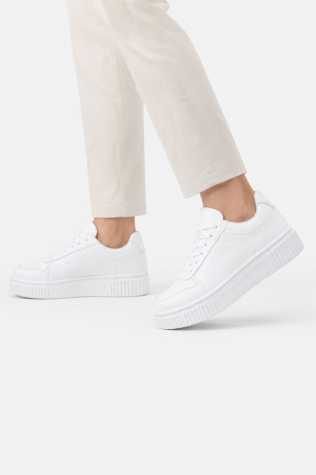 NOMU | Men’s Chunky Sole Lace-Up Sneakers