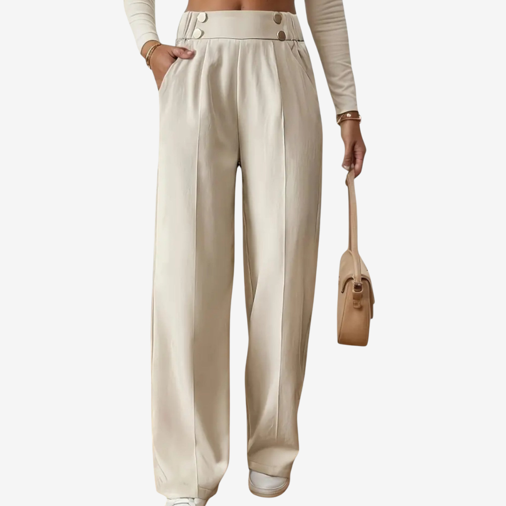 NOMU | Women’s Straight Leg Pants – Classic Refinement