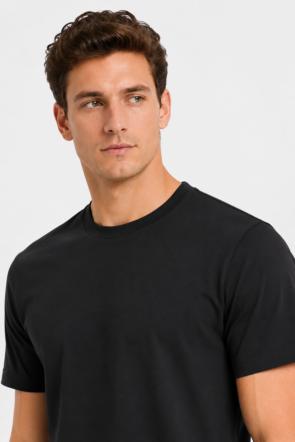 NOMU | Men's Classic Crew Neck T-Shirt – Soft Breathable Everyday Essential
