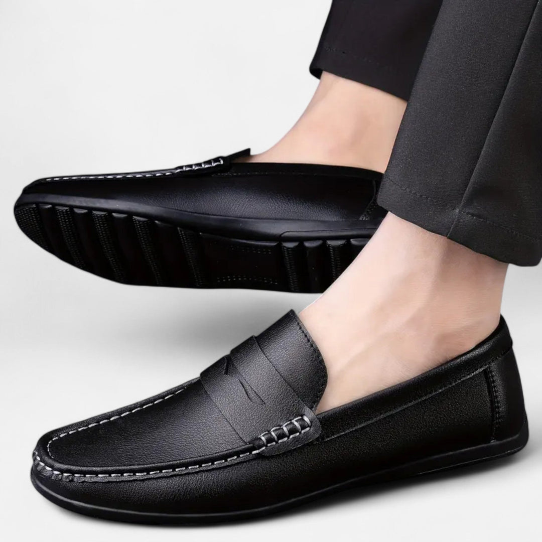 Men’s Classic Faux Leather Loafers