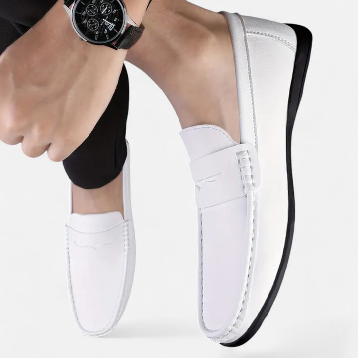 Men’s Classic Faux Leather Loafers