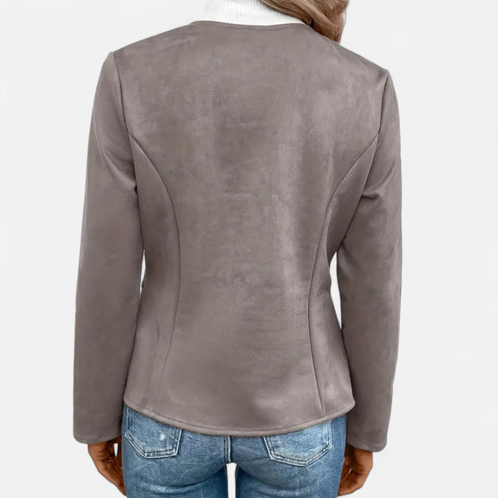 Women’s Slim Fit Zipper Jacket – Heritage Chic