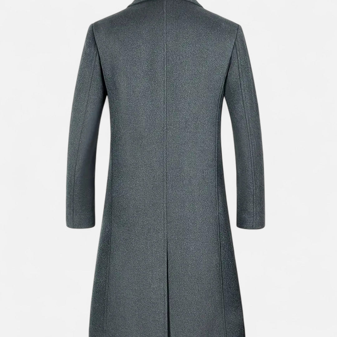 Men’s Wool Long Overcoat