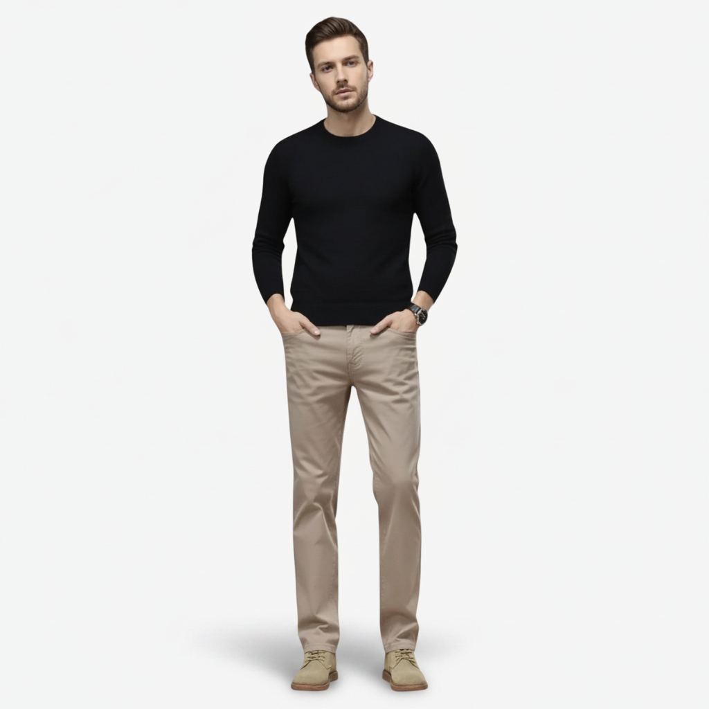 NOMU | Men’s Slim Fit Casual Trousers