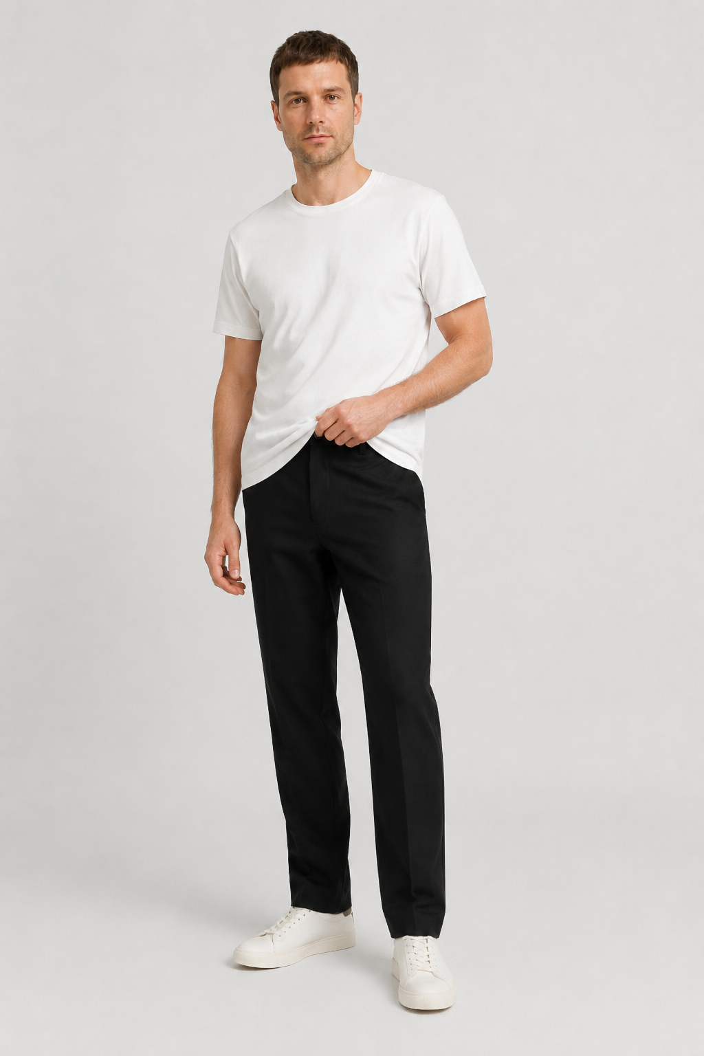 NOMU | Men's Tailored Dress Pants – Slim Fit Smart Casual Trousers
