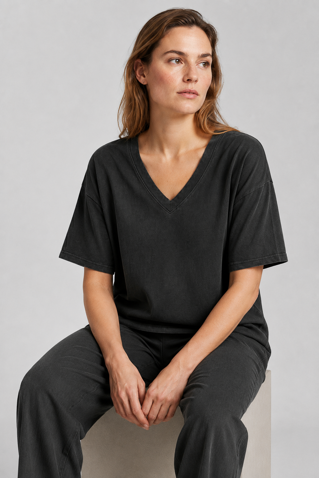 NOMU | Women’s V-Neck Short Sleeve T-Shirt