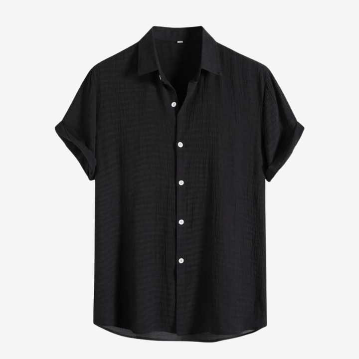 NOMU | Men's Lightweight Shirt – Short Sleeve Button-Up Casual Design