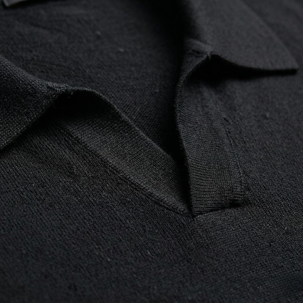 NOMU | Men’s Short Sleeve Open Collar Polo Shirt