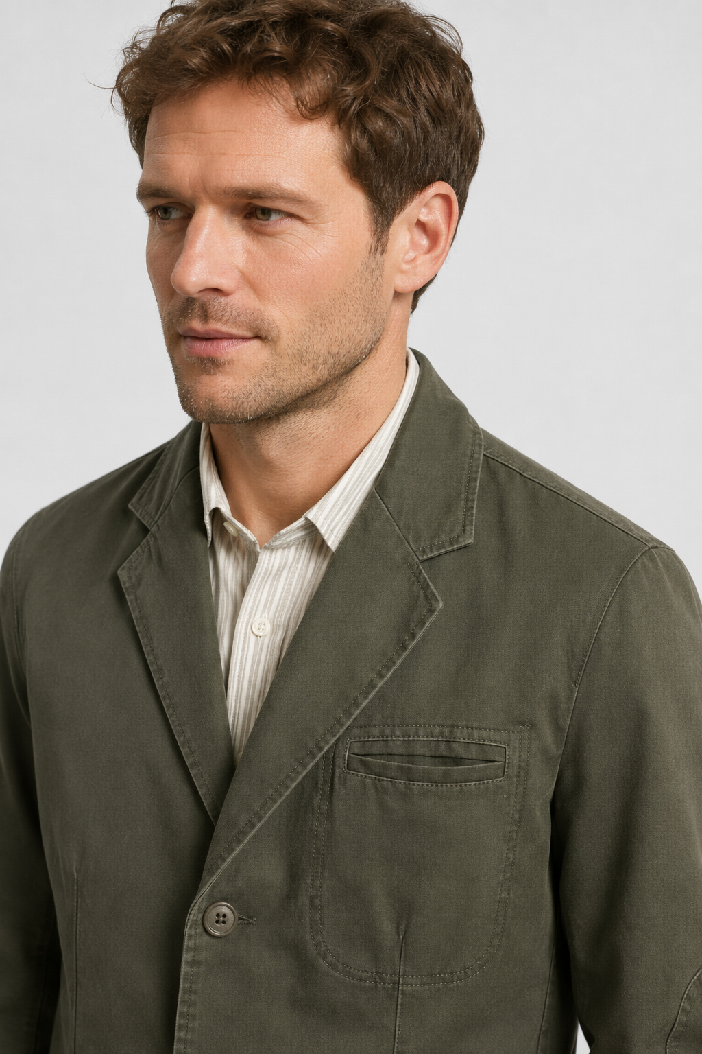 NOMU | Men's Smart Casual Cotton Blazer – Modern Tailored Jacket
