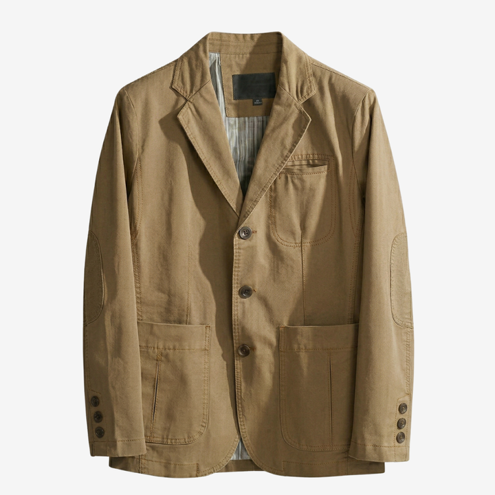 NOMU | Men's Smart Casual Cotton Blazer – Modern Tailored Jacket