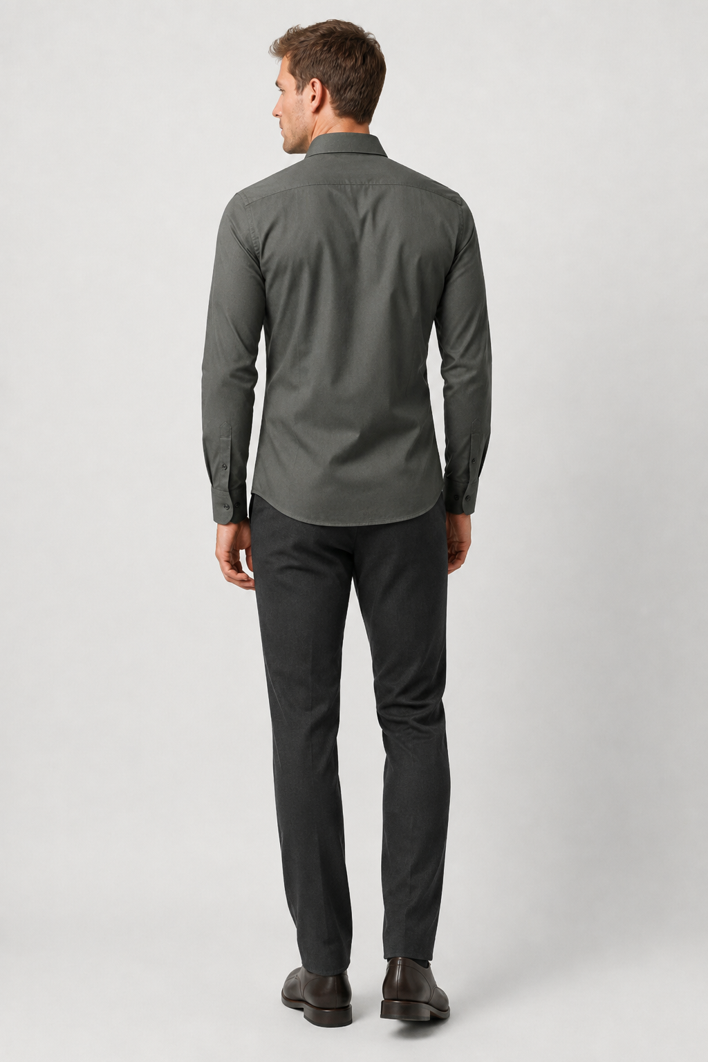 NOMU | Men’s Slim-Fit Button-Down Shirt