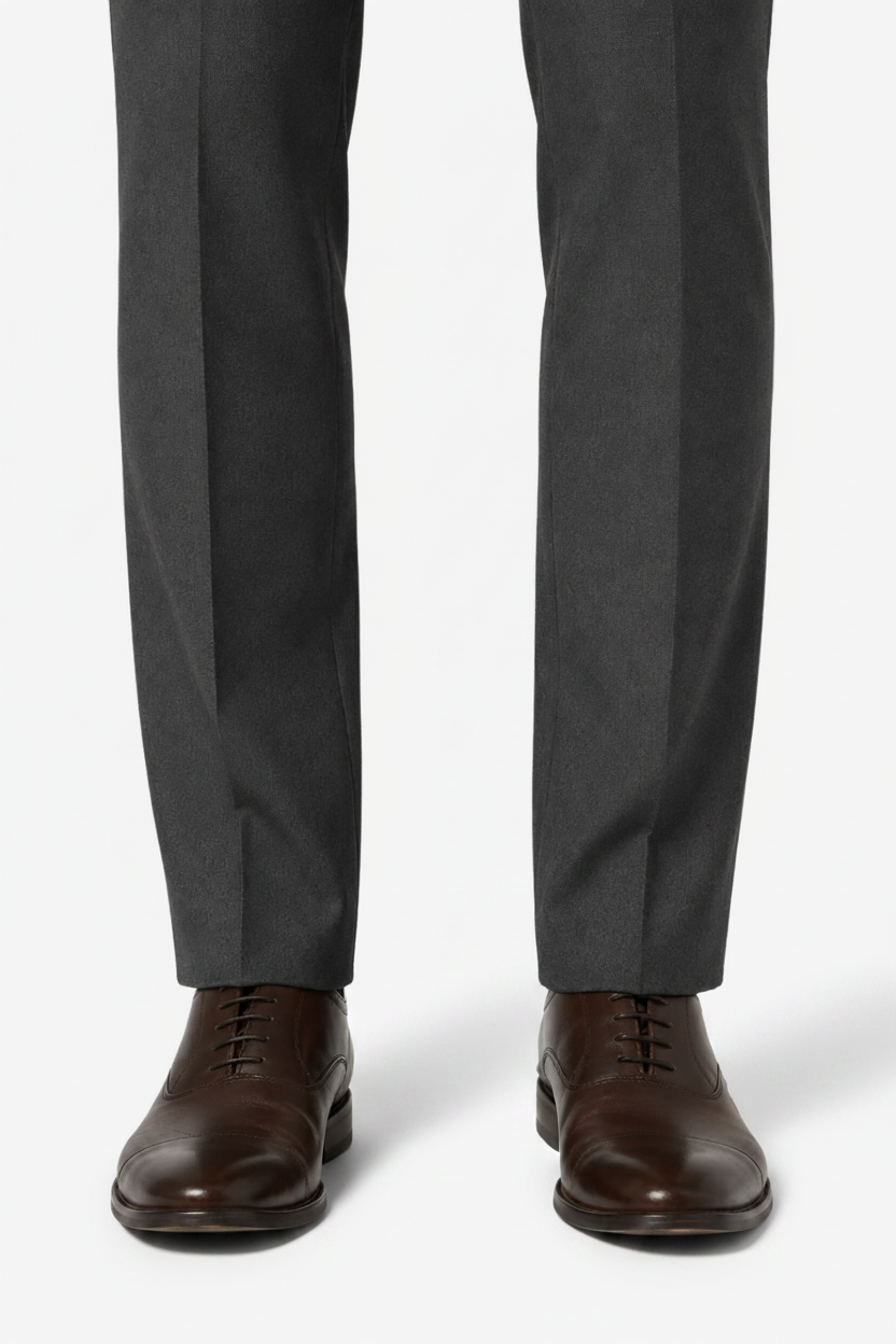 NOMU | Men’s Timeless Straight Cut Suit Trousers