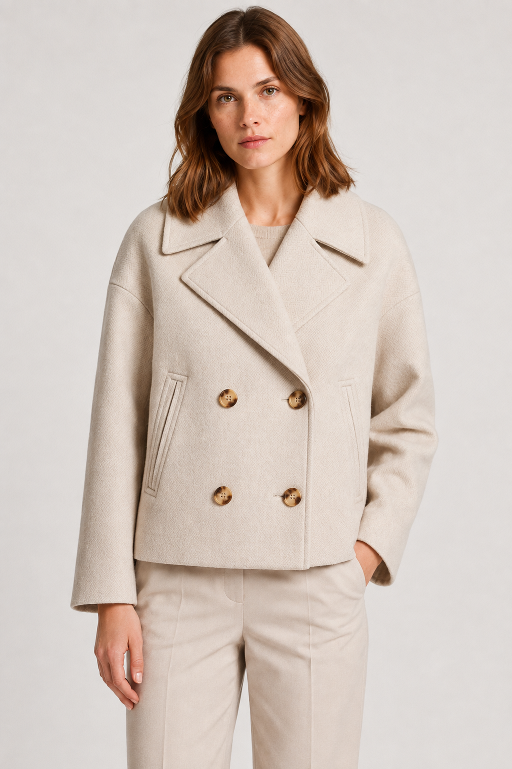 NOMU | Women’s Double Breasted Coat