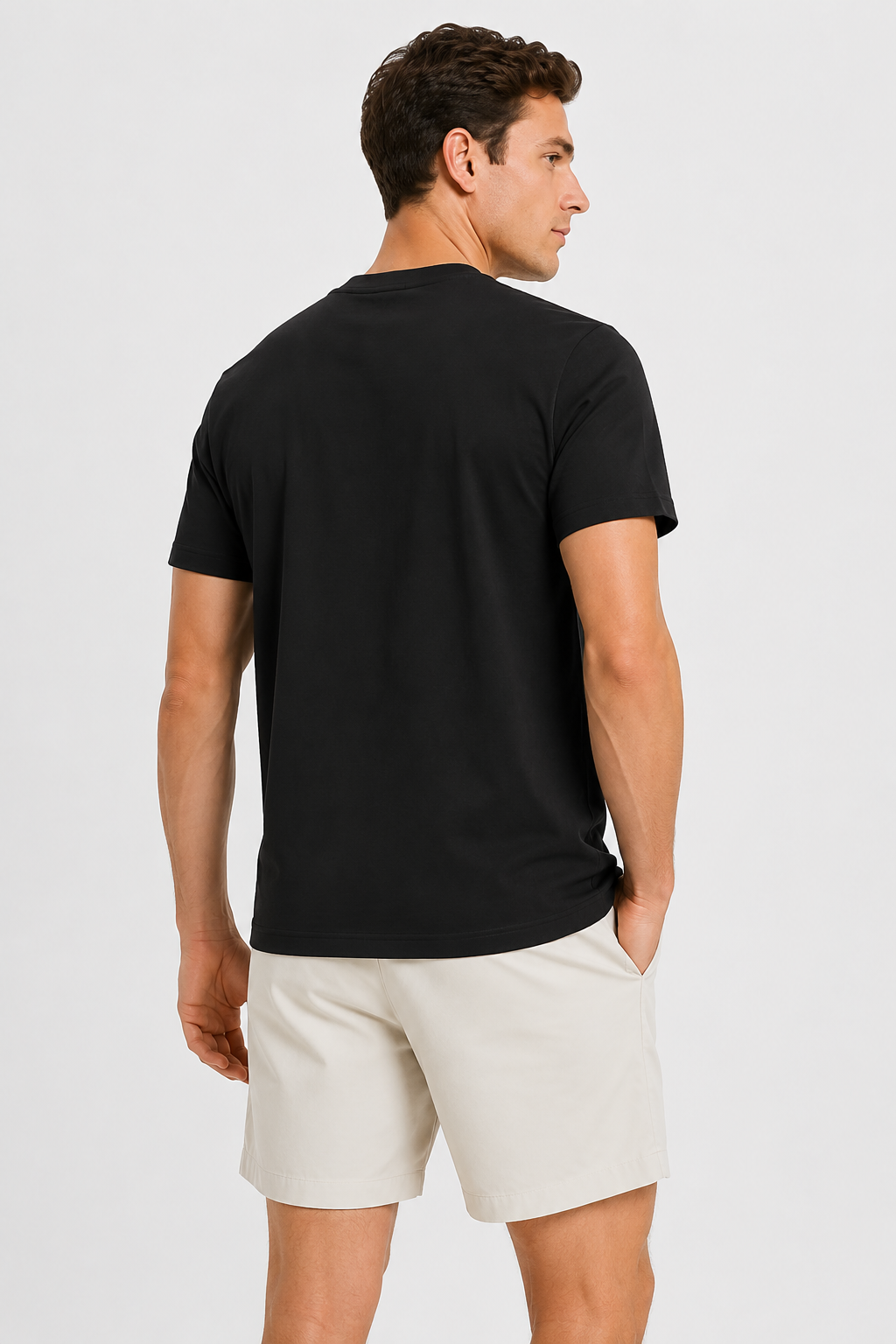 NOMU | Men's Classic Crew Neck T-Shirt – Soft Breathable Everyday Essential