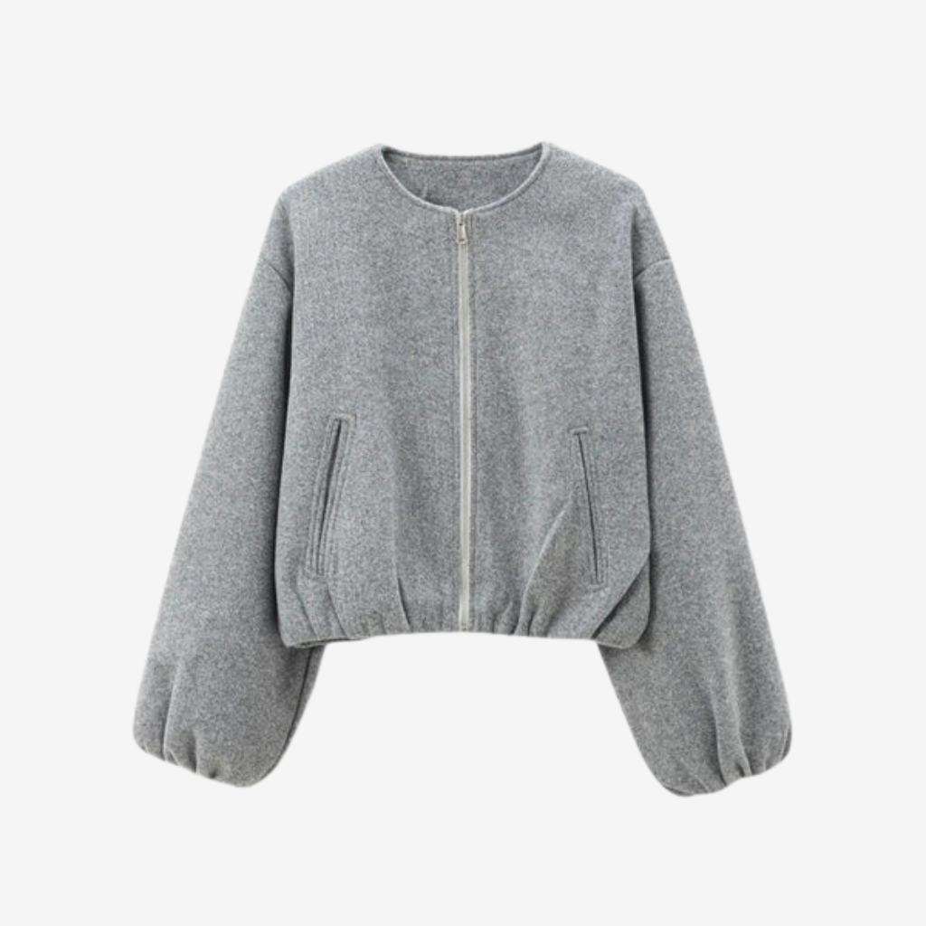 NOMU | Women’s Zippered Bomber Jacket