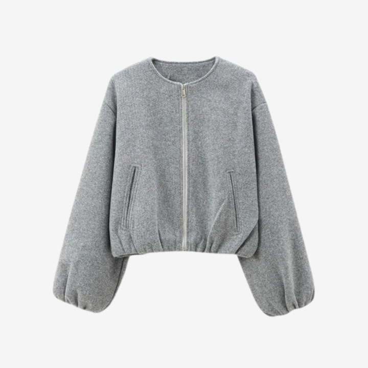 NOMU | Women’s Zippered Bomber Jacket