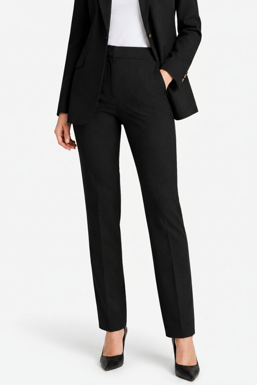 NOMU | Women's Tailored Blazer & Straight-Leg Trouser Set – Minimalist Power Suit Co-Ord