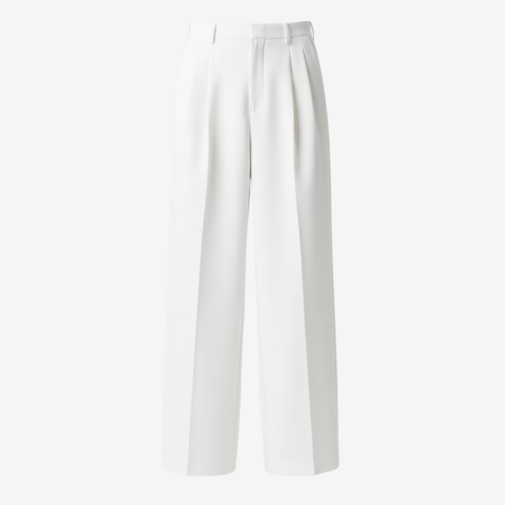 NOMU | Men's Pleated Dress Trousers – Tailored Relaxed Fit Formal Pants