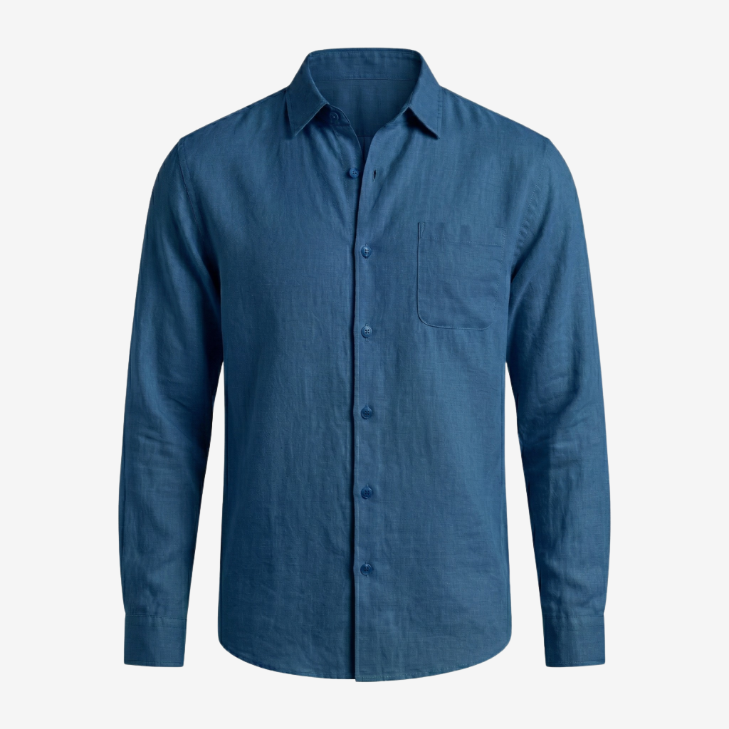 NOMU | Men’s Long Sleeve Button-Up Casual Shirt