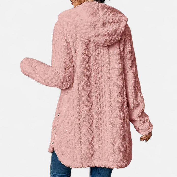 Women’s Jacquard Hooded Coat – Heritage Luxe