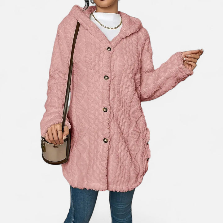 Women’s Jacquard Hooded Coat – Heritage Luxe