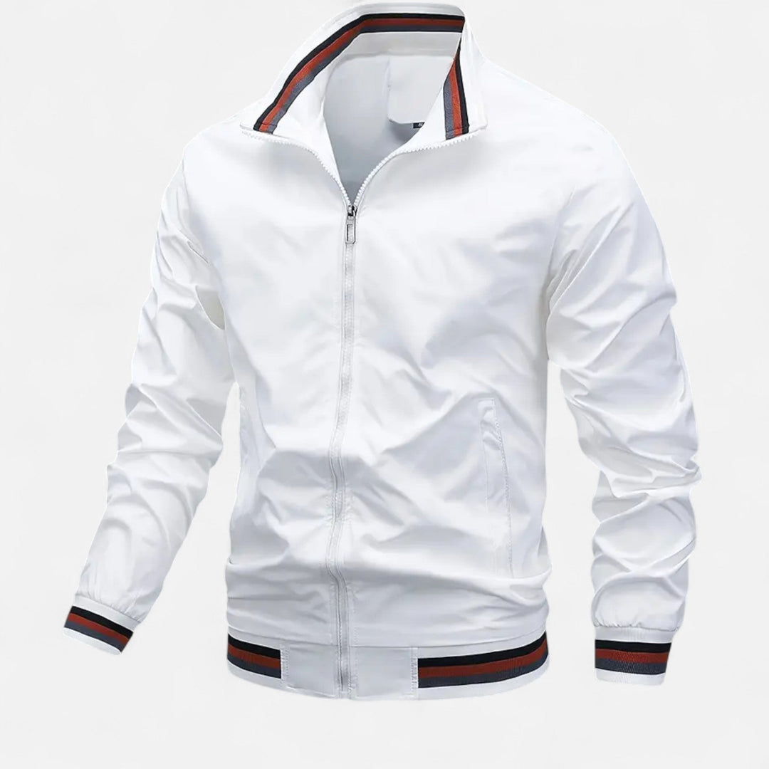 Men’s Baseball Collar Windbreaker Jacket