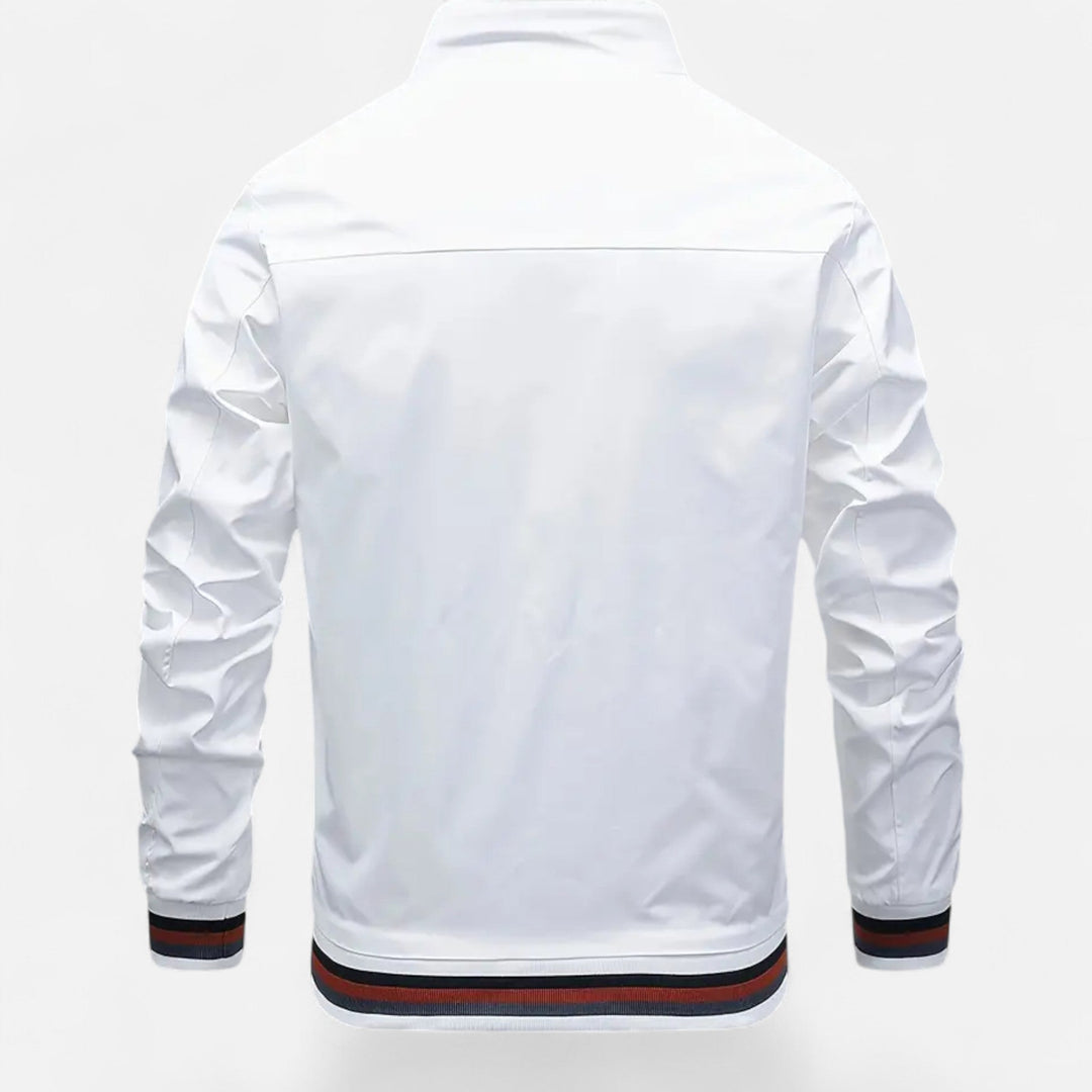 Men’s Baseball Collar Windbreaker Jacket