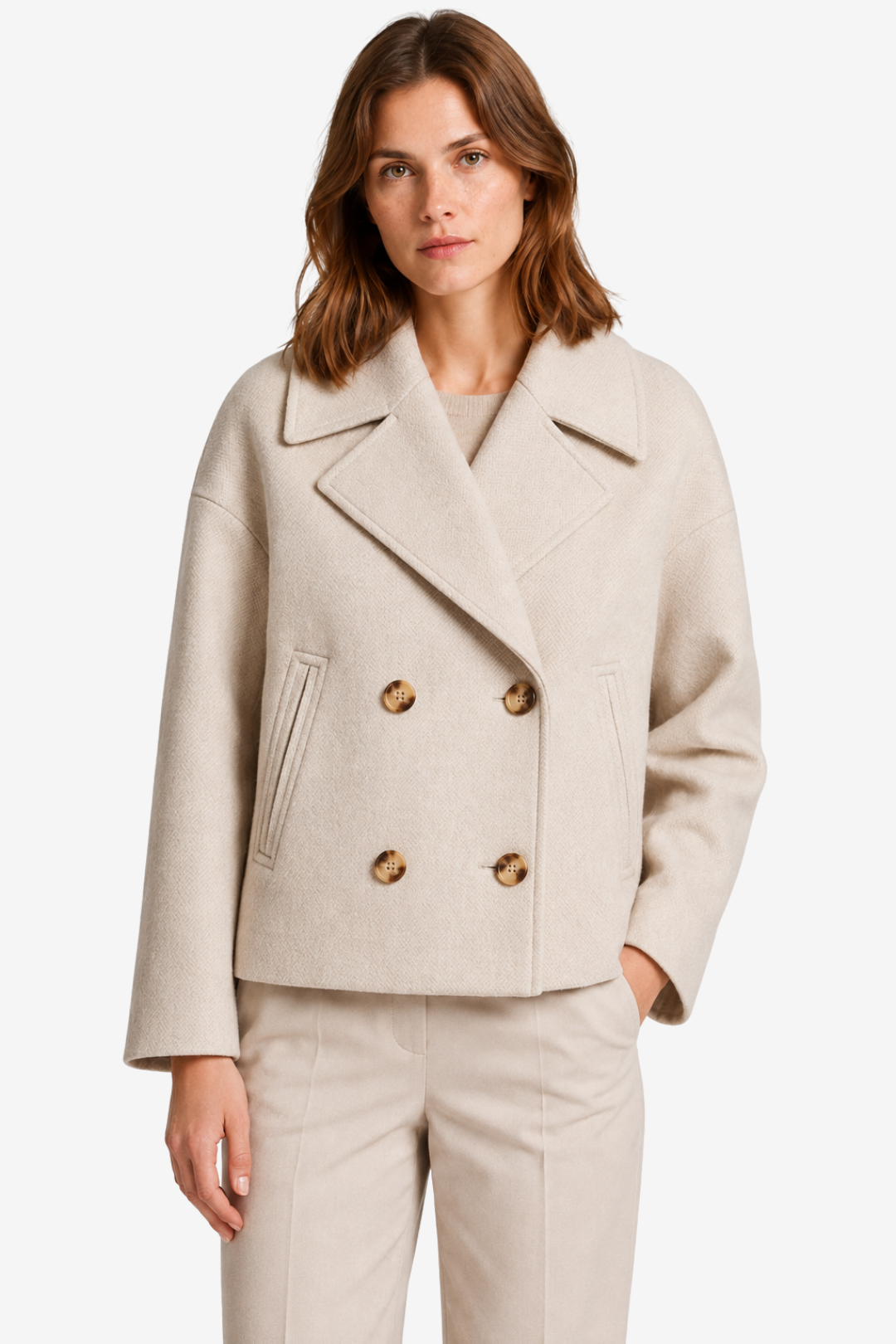 NOMU | Women’s Double Breasted Coat