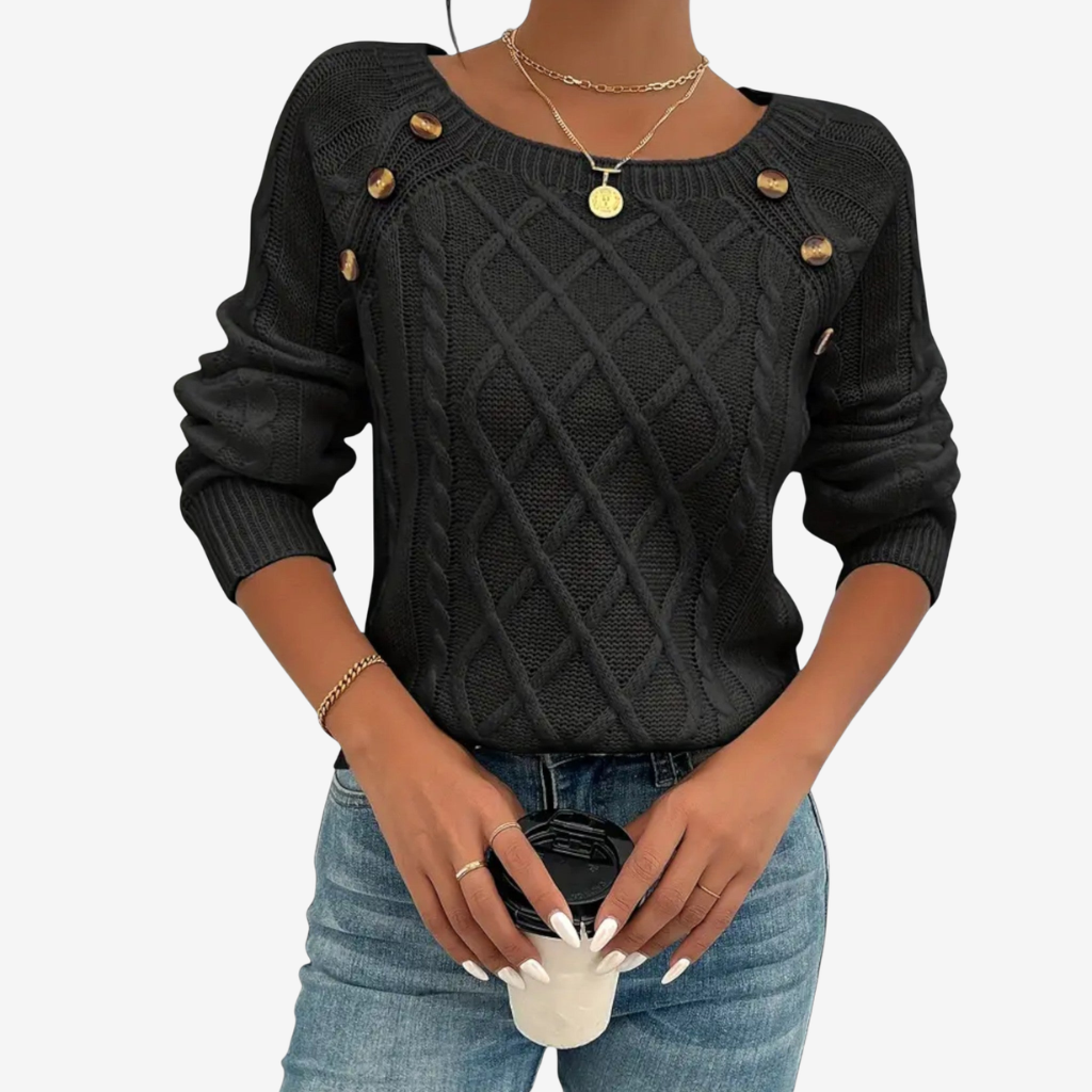 NOMU | Women’s Cable Knit Sweater – Heritage Comfort