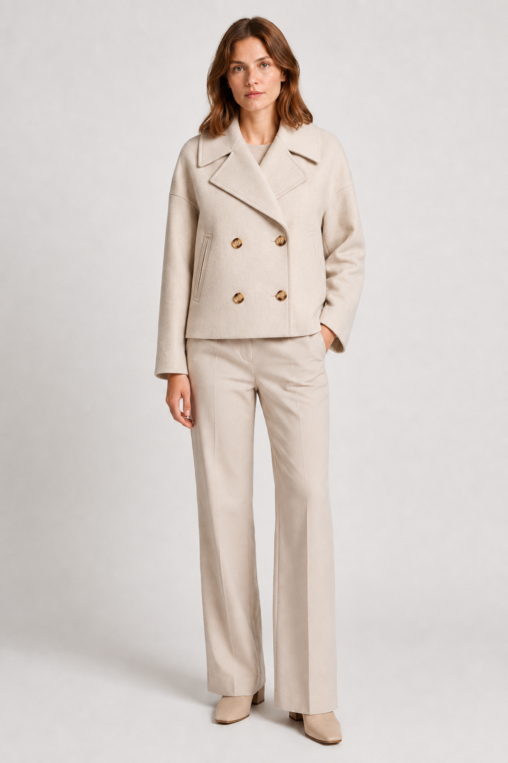 NOMU | Women’s Double Breasted Coat