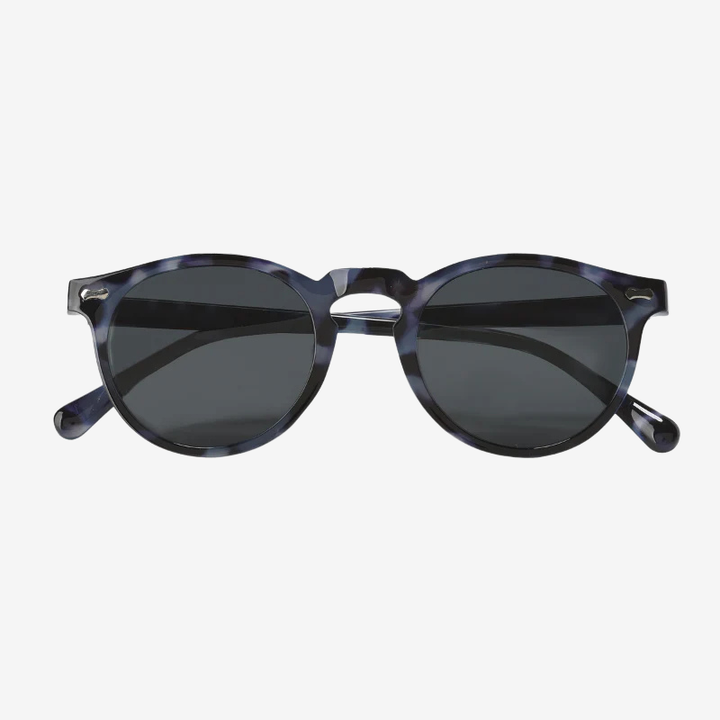 NOMU | Round Frame Sunglasses for Men and Women, Tinted Lenses with Full Rim Design