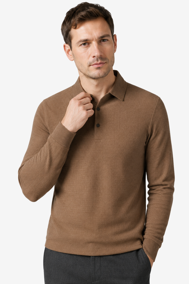 NOMU | Men’s Knitted Business Polo