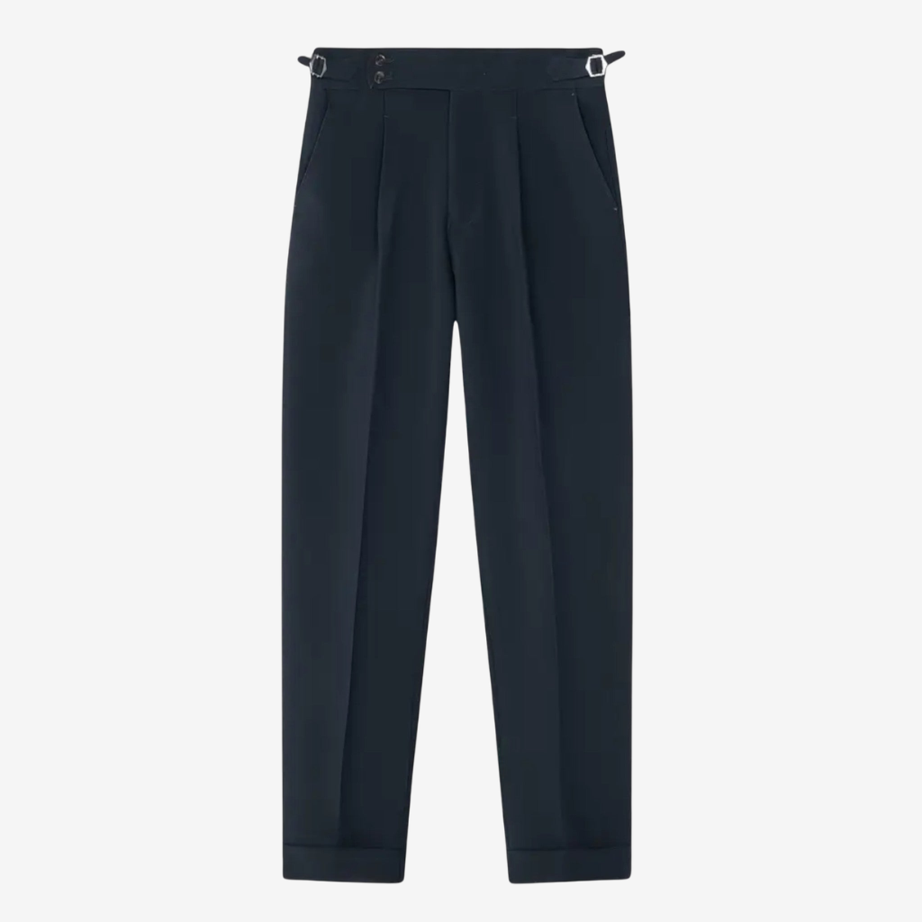 NOMU | Men’s High Waist Formal Dress Trousers