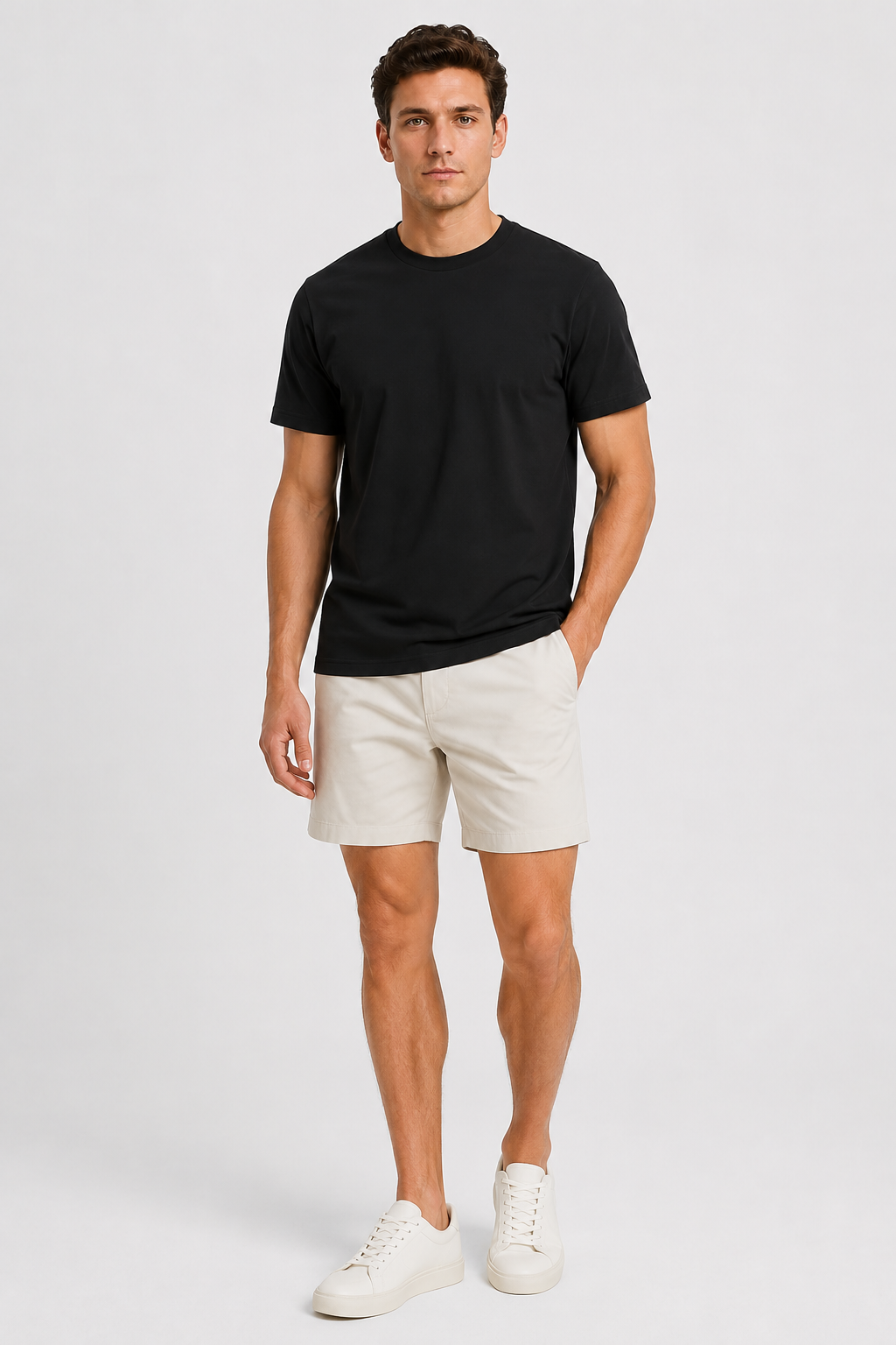NOMU | Men's Classic Crew Neck T-Shirt – Soft Breathable Everyday Essential