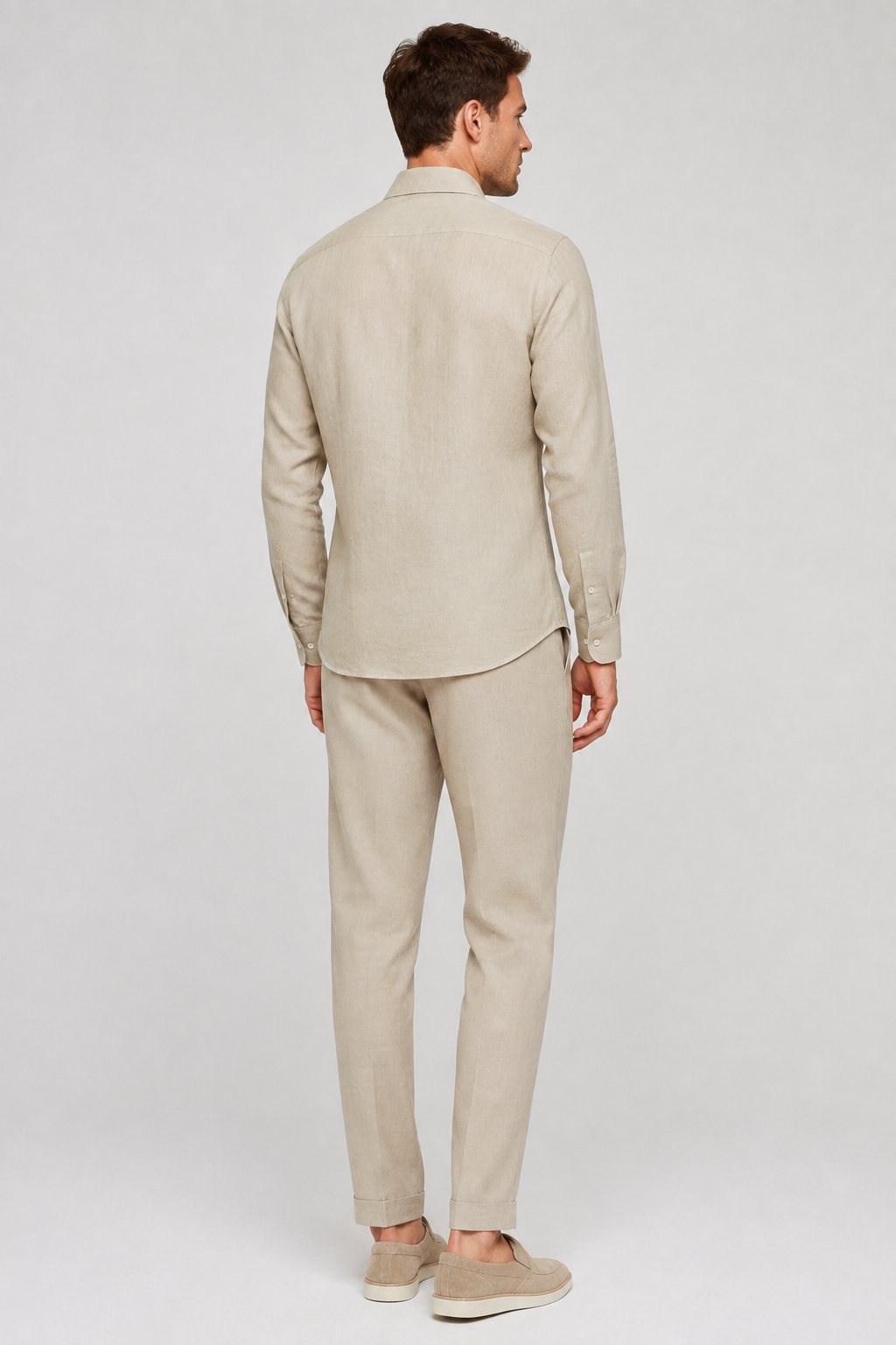 NOMU | Men’s Linen Button-Down Shirt