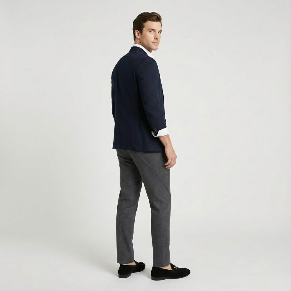 NOMU | Men's Suede Horsebit Loafers – Elegant Slip-On Dress Shoes