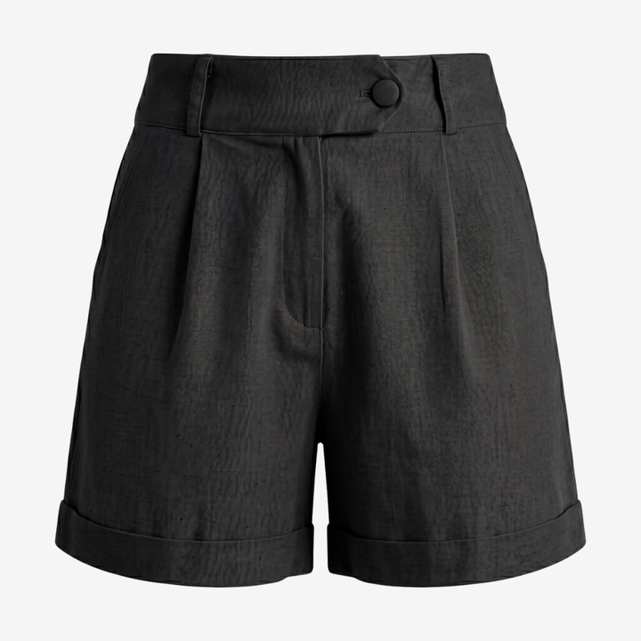 NOMU | Women’s High Waisted Linen Shorts