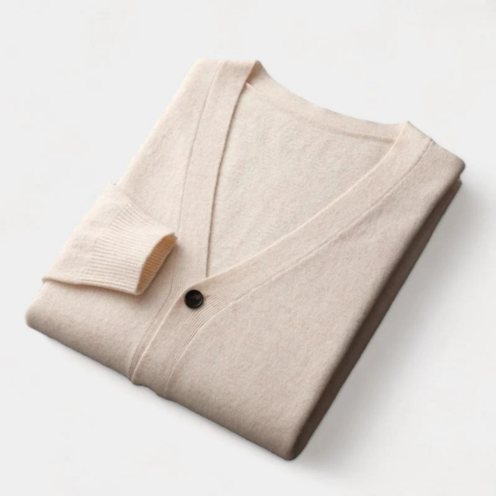 NOMU | Men's Classic Knit Cardigan – Lightweight Button-Up Sweater